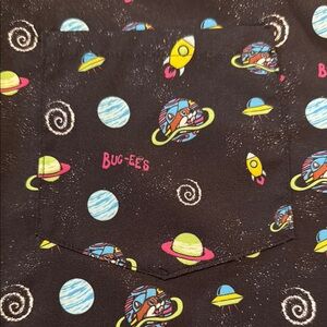 Buc-ee’s Space Odyssey Button-Up Shirt – Size XL